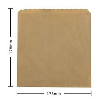1 Square Brown  Paper Bag