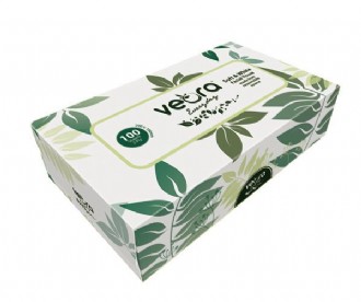 Veora Everyday Facial Tissues 2 Ply 100 Sheet