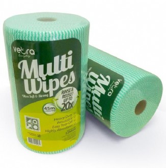 MultiWipes Rolls Green Ctn