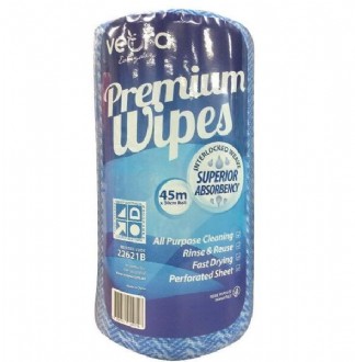 PremiumWipes Rolls Blue Ctn