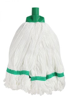 Edco Microfibre Round Mop Head - Green