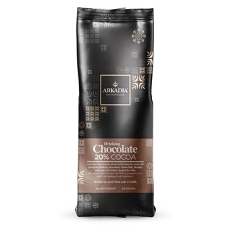 Arkadia 20% Cappuccino Drinking Chocolate Superfine 1kg