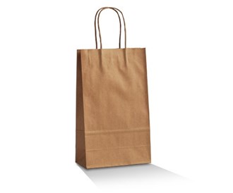 Brown Kraft Bag /Twisted paper handle