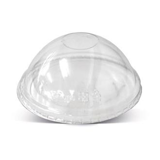 Dome Lid PLA for Cold Cups Large Clear