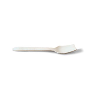 Gelato Coated Wooden Spade Spoon 95mm