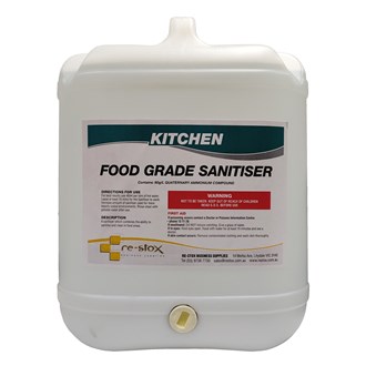 Food Grade Sanitiser 20L