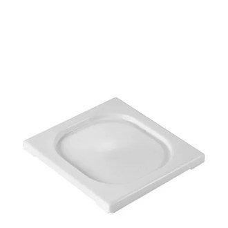 Gastronorm Lid to suit GN1/6 Size Polyprop - White