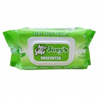 Joey Premium Wipes Alcohol Free Unscented
