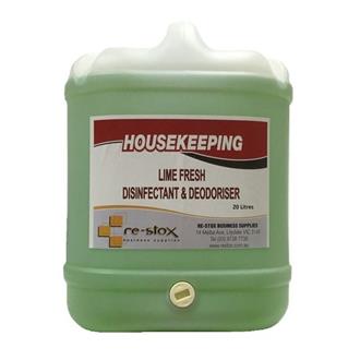 Lime Fresh Disinfectant & Deodoriser 20L