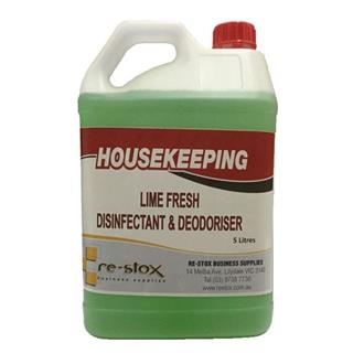 Lime Fresh Disinfectant & Deodoriser 5L