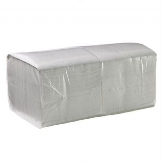 Napkin Luncheon 1 Ply White 1/4 Fold