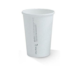 10oz PLA Coated SW Cup/Plain White