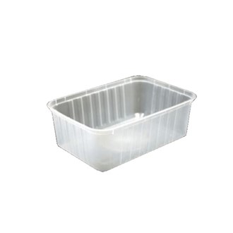 Container Rectangle Ribbed 1000ml