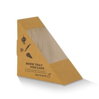 Sandwich Wedge Large Compostable
