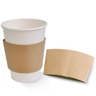 12/16oz Kraft Cup Sleeve