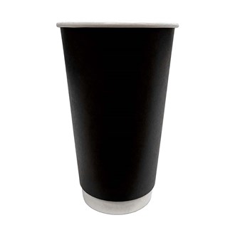 Cup Double Wall 16oz - Black