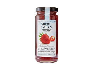 Yarra Valley Hilltop Jam Strawberry 300g