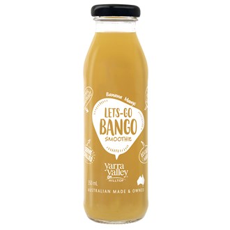 Yarra Valley Hilltop Lets Go Bango Smoothie 350ml Ctn/12