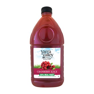 Yarra Valley Hilltop Cranberry Juice 2L