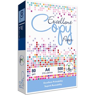 Copy Paper A4 80gsm PaperOne Excellent Copy White