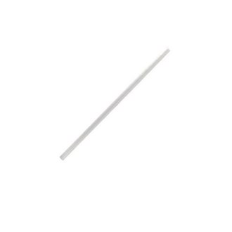 Paper Straw Cocktail Plain White