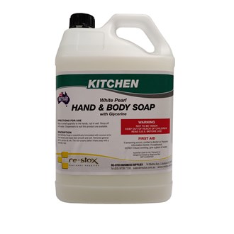 White Pearl Hand & Body Soap 5L